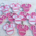 LLAVERO MINNIE PERSONALIZABLE